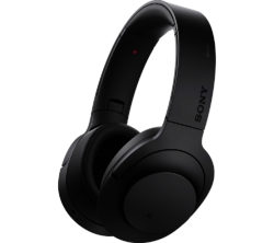 SONY  h.ear on MDR-100ABN Wireless Bluetooth Noise-Cancelling Headphones - Black